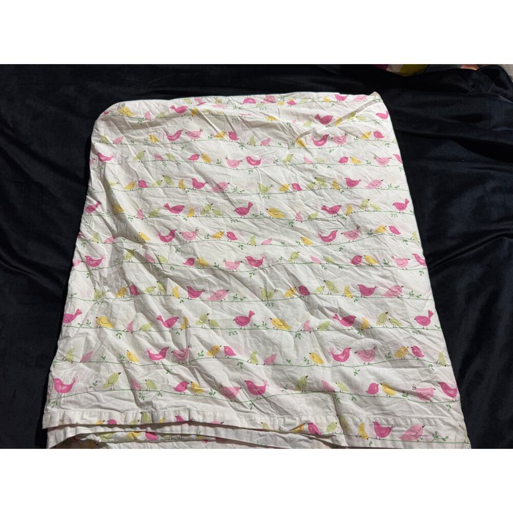 Pottery Barn Kids Penelope Birds Full Flat Sheet